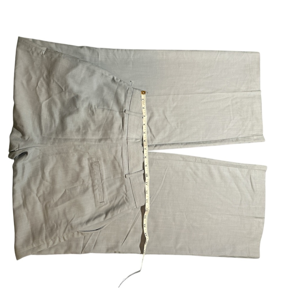 Zara Gray Dress Pants with Adjustable Waistband